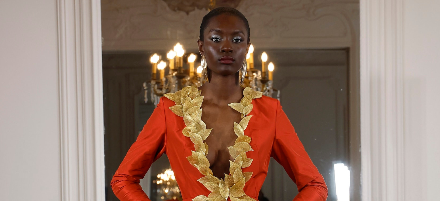 Modeschau der Irroko Kollektion von Imane Ayissi 2025