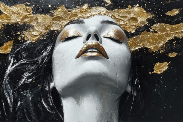 Gold settles where the surface has been broken. The worth of a thing now gathers in the marks a life leaves on it. | Photo: magnific.com