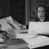 Elsa Schiaparelli reviewing her own designs. PARIS / / FRA Credit: APA-Images / AP
