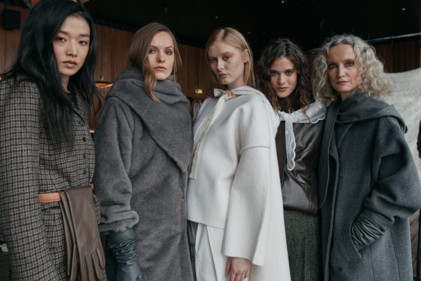 The Requirement of Obligation: Backstage at The Garment, Copenhagen Fashion Week AW26. A collective study in material depth and the persistence of craft, where the human presence remains visible inside every fold and seam. | Photo: Tonya Matyu / CPHFW.