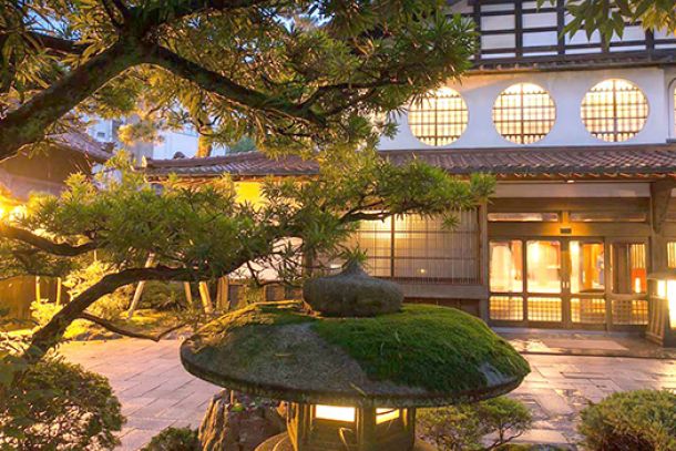 The Hōshi Ryokan in Awazu Onsen. Forty-seven generations, one source. | Photo: Courtesy of Hōshi Ryokan