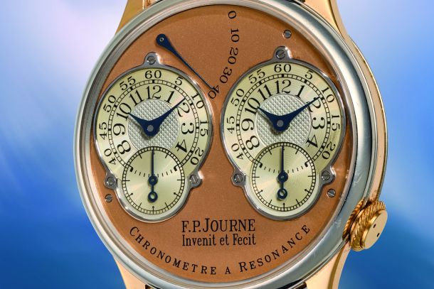F.P. Journe, Chronomètre à Résonance, Souscription No. 007. © Phillips, in Association with Bacs & Russo