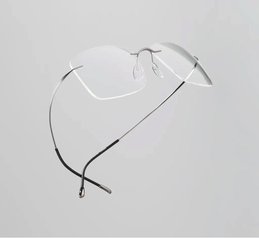 Titan Minimal Art by Silhouette, the rimless lightweight eyewear design discussed by CEO Christian Bachler in his exclusive interview with The Silent Luxury.