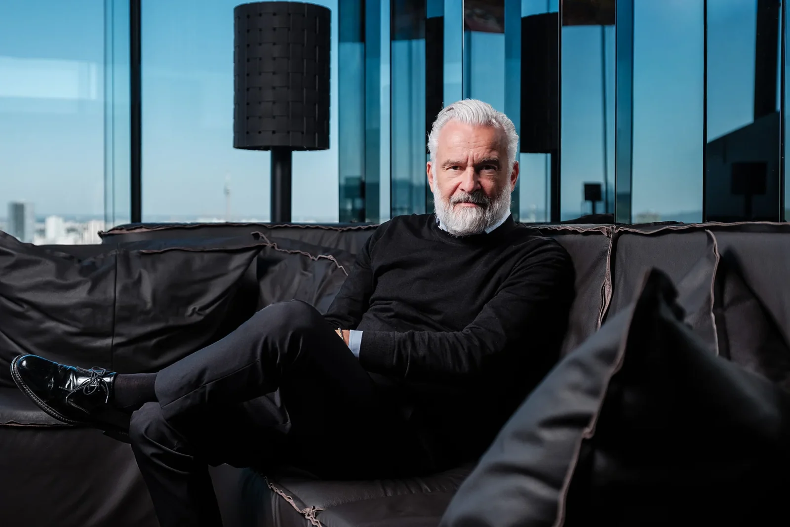Stephan Ferenczy, co-founder of BEHF Architects. Photo: Stefan Gergely