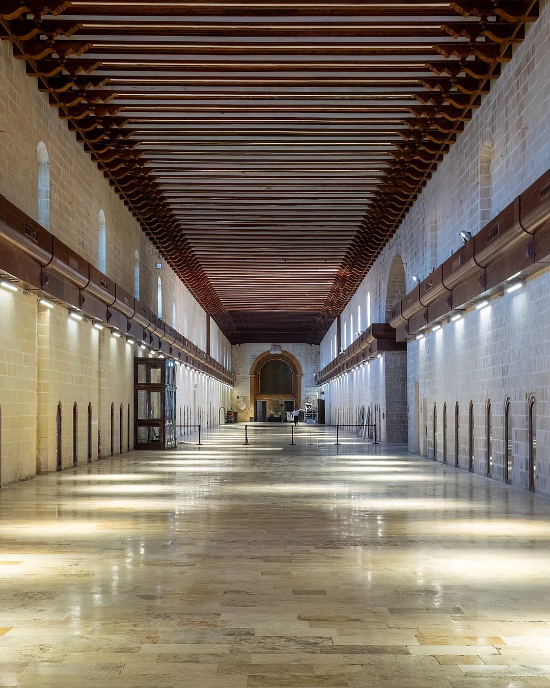 The Great Ward of the former Sacra Infermeria in Valletta, today the Mediterranean Conference Centre