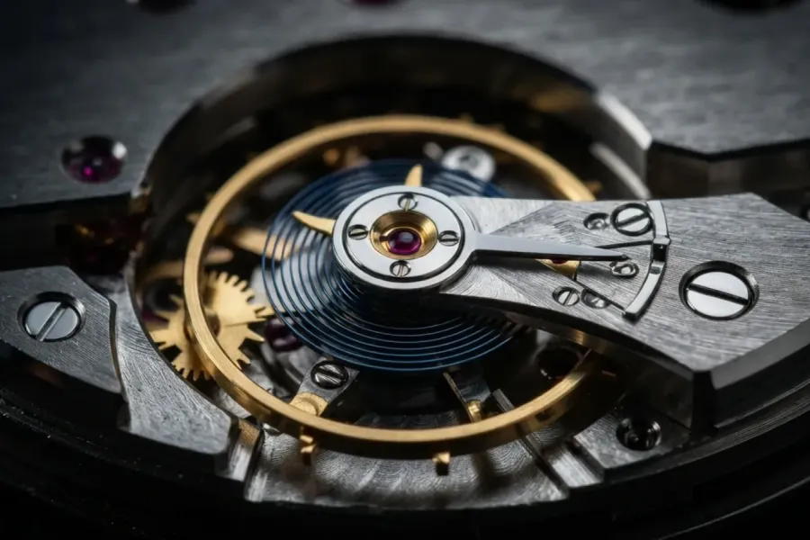 The balance wheel of a mechanical watch movement. The luxury watch market goes into 2027 making fewer watches at higher prices. Photo: Magnific.com