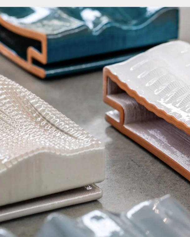 3DP Ceramic Tiles. IOUS Studio, Rotterdam. Second Prize, SaloneSatellite Award 2026.